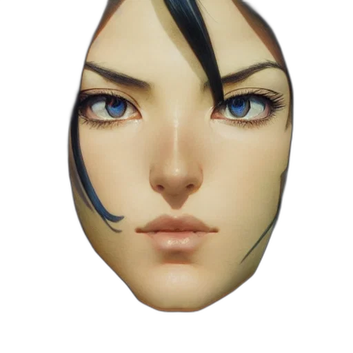 face, mask, crown, jewelry transparent PNG cut-out