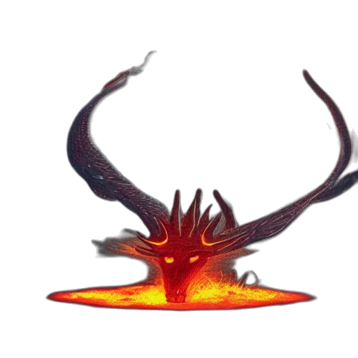 dragon, crown, creature, mask transparent PNG cut-out