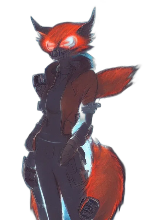 jacket, staff, mask, animal transparent PNG cut-out