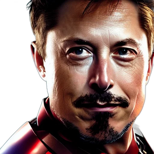 face, comic book art, photorealistic, concept art transparent PNG cut-out