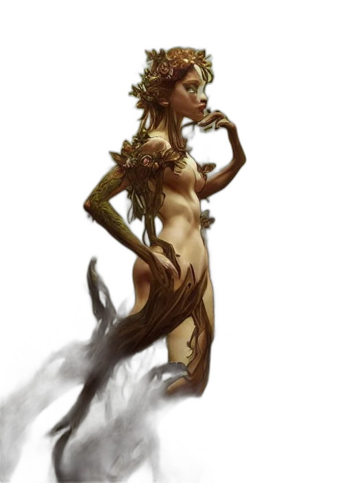 creature, staff, fantasy art, concept art transparent PNG cut-out