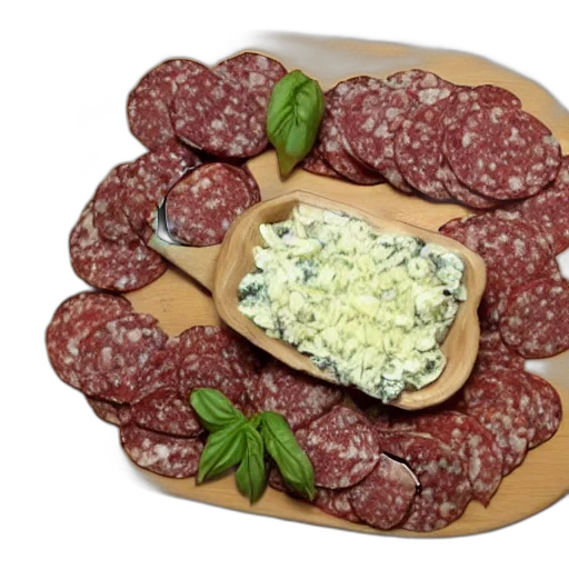 food, dry, sausage, blue transparent PNG cut-out