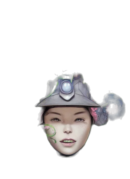 hat, face, mask, crown transparent PNG cut-out