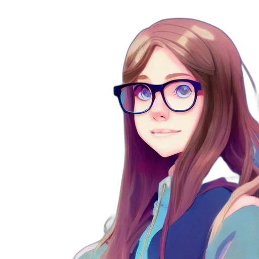 face, staff, jacket, pixel art transparent PNG cut-out