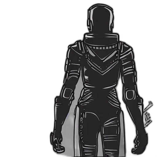 robot, staff, sword, weapon transparent PNG cut-out