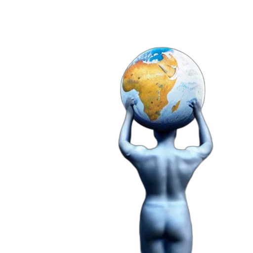 staff, 3d render, concept art, outer space transparent PNG cut-out
