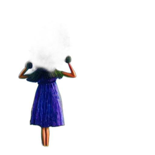 dress, mask, umbrella, hat transparent PNG cut-out