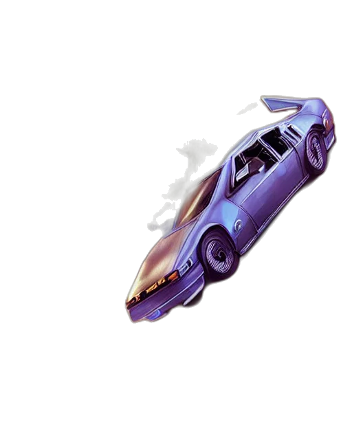 car, weapon, concept art, 3d render transparent PNG cut-out