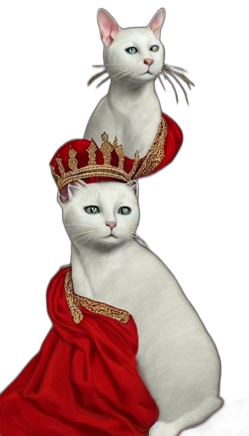crown, hat, animal, dress transparent PNG cut-out