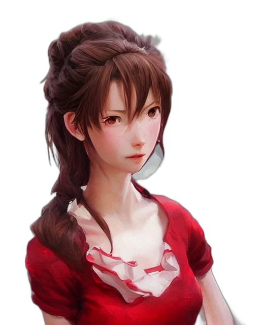 face, dress, staff, crown transparent PNG cut-out