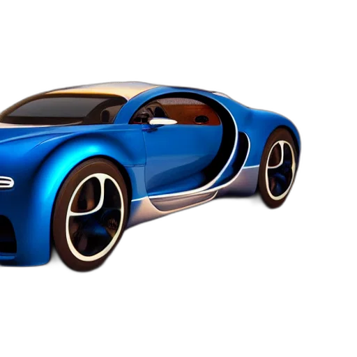 car, 3d render, concept art, photorealistic transparent PNG cut-out