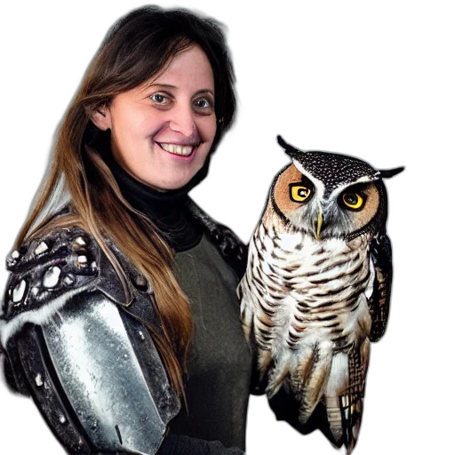 animal, staff, photorealistic, fantasy art transparent PNG cut-out