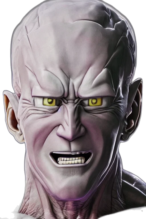 face, mask, creature, comic book art transparent PNG cut-out