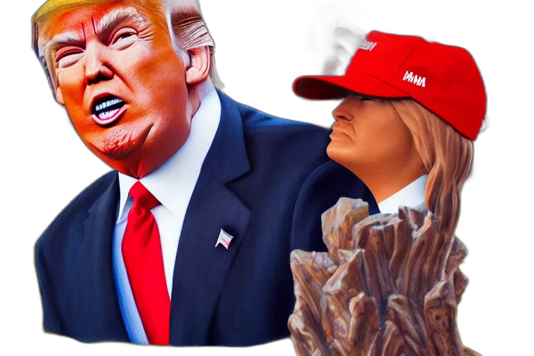 hat, hair, mask, photorealistic transparent PNG cut-out