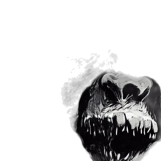 creature, dragon, mask, face transparent PNG cut-out