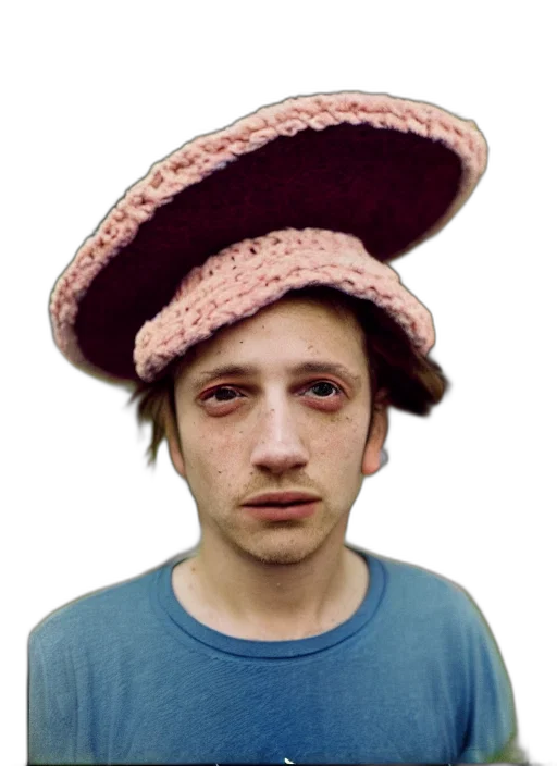 hat, face, crown, staff transparent PNG cut-out