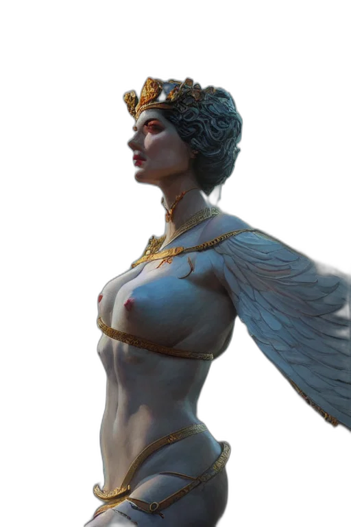 crown, jewelry, dress, staff transparent PNG cut-out