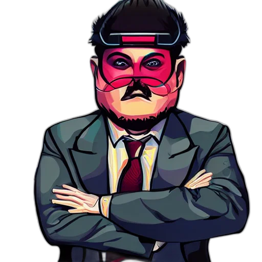 staff, mask, face, cartoon transparent PNG cut-out