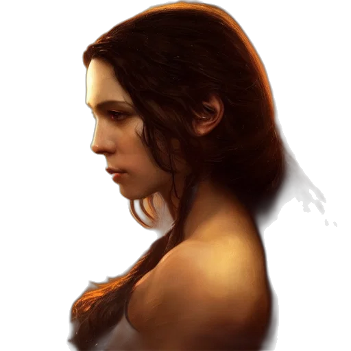 face, photorealistic, fantasy art, concept art transparent PNG cut-out