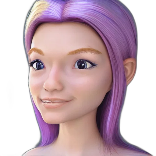 face, hair, staff, crown transparent PNG cut-out