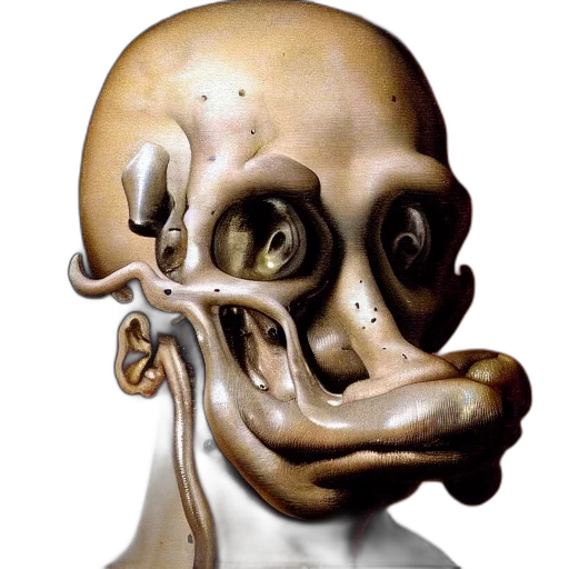 mask, face, robot, creature transparent PNG cut-out