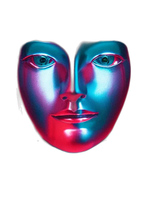 mask, face, jewelry, crown transparent PNG cut-out