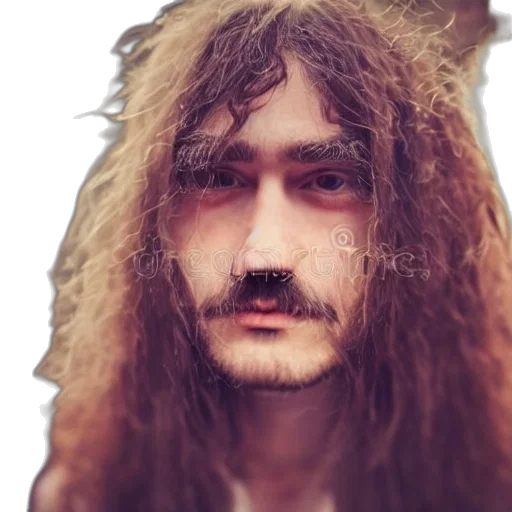 hair, face, creature, animal transparent PNG cut-out