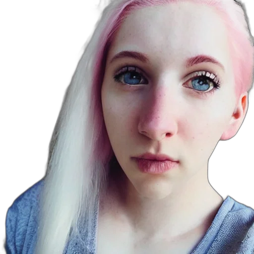 face, hair, creature, dragon transparent PNG cut-out