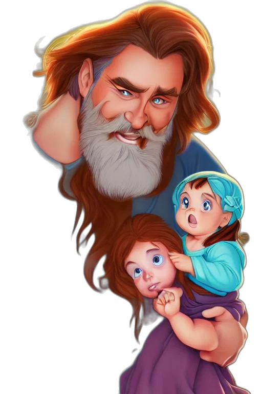 fantasy art, concept art, cartoon, 3d render transparent PNG cut-out