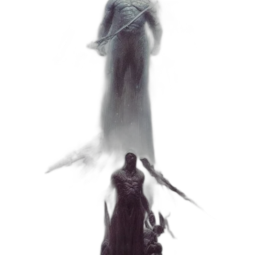 sword, creature, weapon, staff transparent PNG cut-out