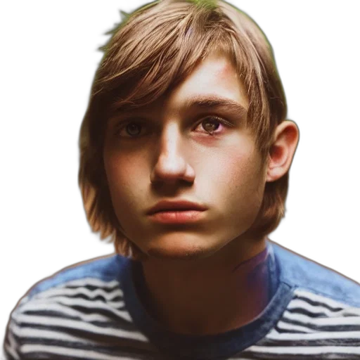face, hair, creature, animal transparent PNG cut-out