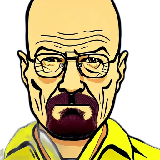 face, cartoon, comic book art, photorealistic transparent PNG cut-out