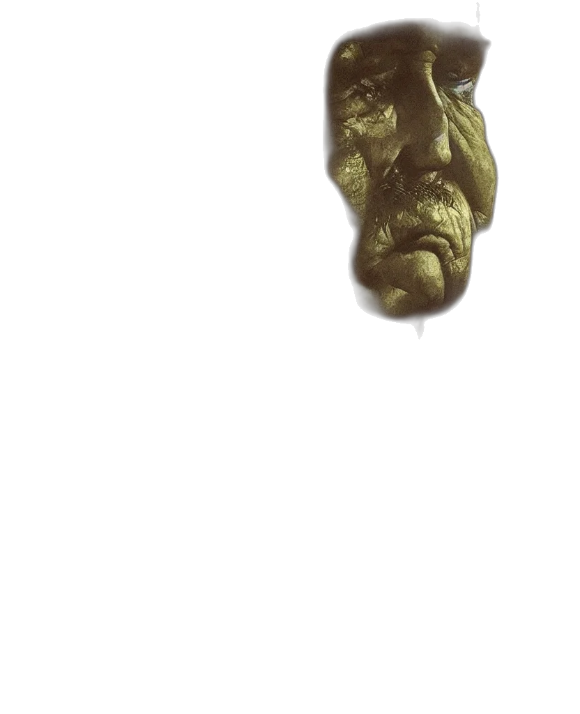 mask, face, creature, staff transparent PNG cut-out