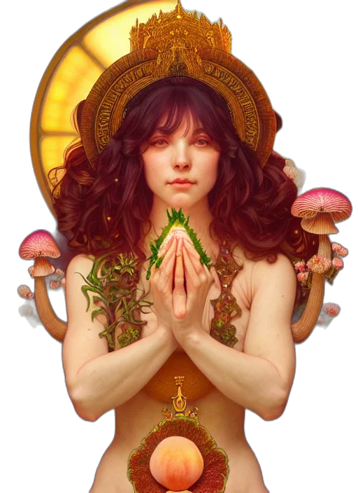 fantasy art, concept art, photorealistic, pixel art transparent PNG cut-out