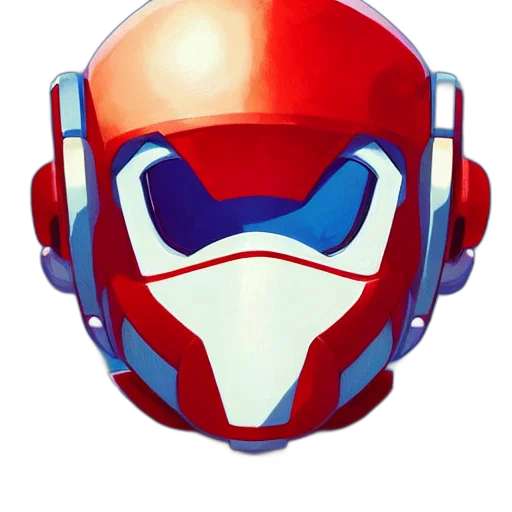 mask, robot, face, concept art transparent PNG cut-out