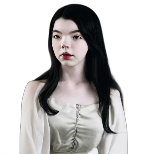 dress, staff, face, jacket transparent PNG cut-out