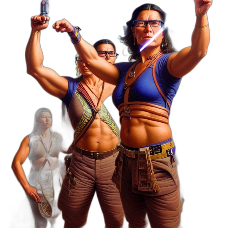 staff, concept art, comic book art, fantasy art transparent PNG cut-out