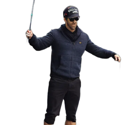 staff, jacket, weapon, umbrella transparent PNG cut-out