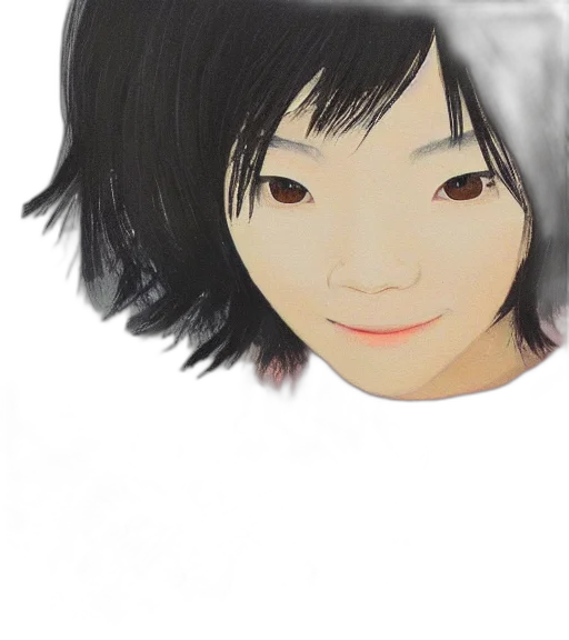 face, mask, hair, creature transparent PNG cut-out