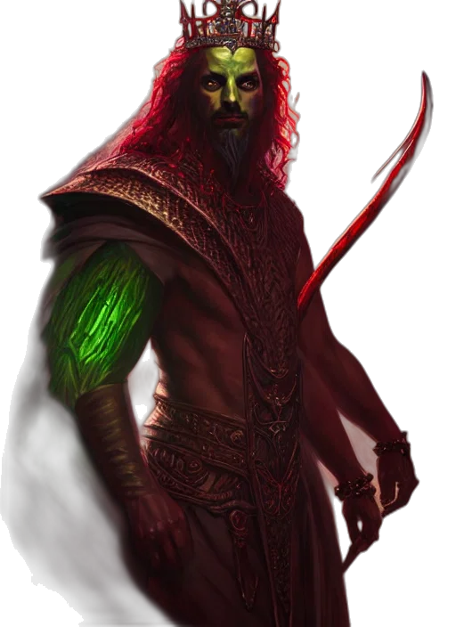mask, sword, staff, fantasy art transparent PNG cut-out