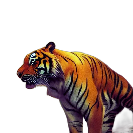 animal, creature, 3d render, concept art transparent PNG cut-out