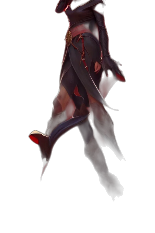 staff, jacket, creature, mask transparent PNG cut-out