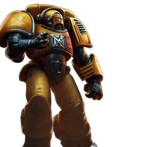 robot, concept art, 3d render, fantasy art transparent PNG cut-out