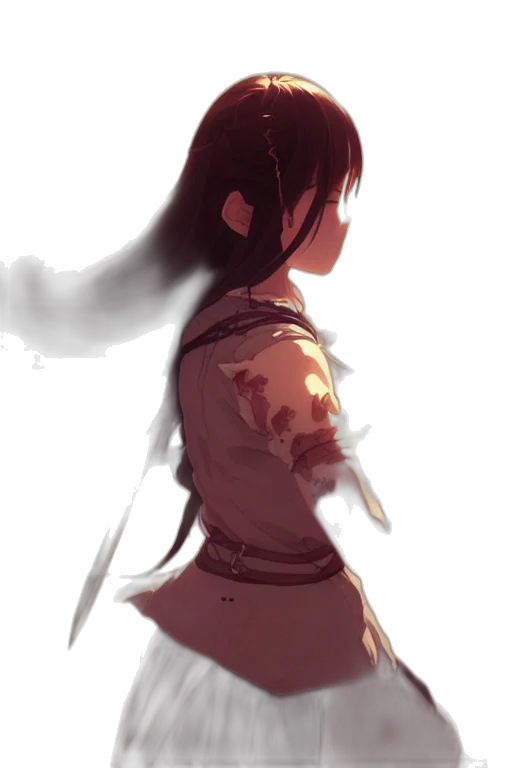 sword, weapon, dress, staff transparent PNG cut-out