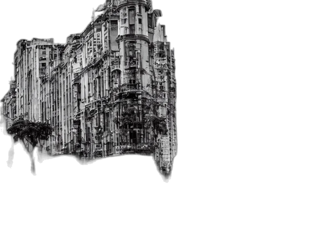 building, umbrella, jacket, furniture transparent PNG cut-out