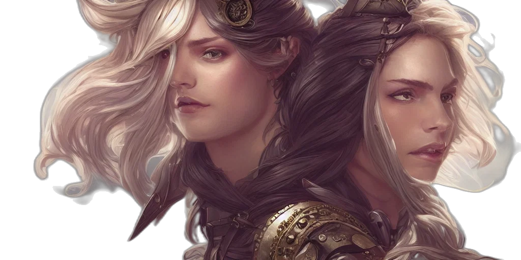 fantasy art, concept art, photorealistic, comic book art transparent PNG cut-out