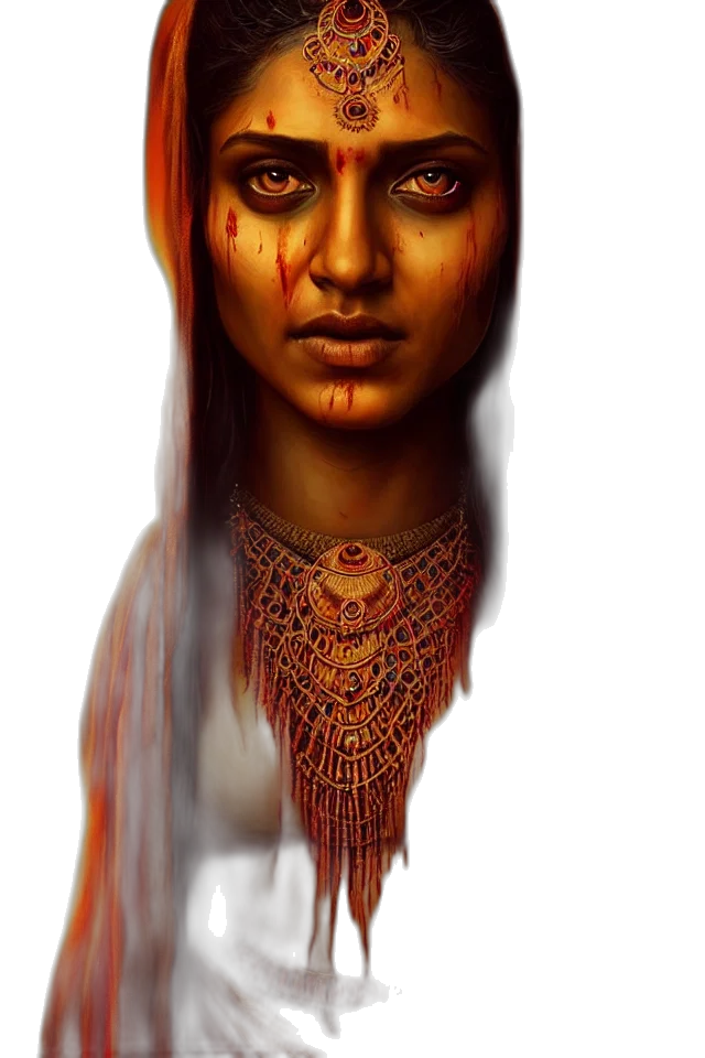 face, staff, jewelry, mask transparent PNG cut-out