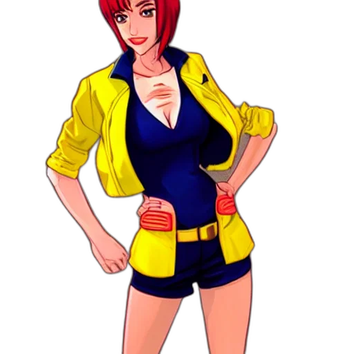 jacket, staff, concept art, cartoon transparent PNG cut-out