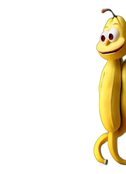 animal, staff, creature, 3d render transparent PNG cut-out