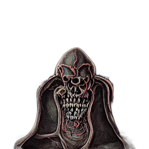 mask, face, jacket, creature transparent PNG cut-out